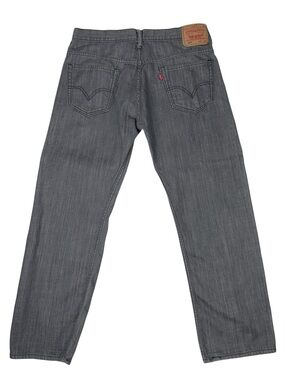 Levis 569 Jeans Mens 33x34 Dark Wash Denim Loose Straight Fit Casual Relaxed